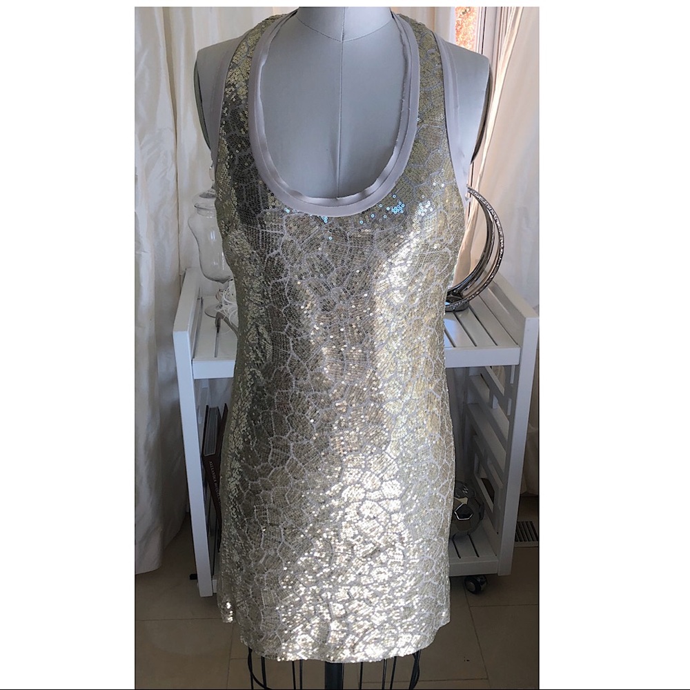 Ali Ro Sparkling Sequin Dress Size 0